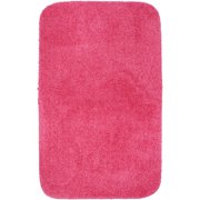 Jazz 2 Piece Shaggy Nylon Washable Bathroom Rug Set Lime Green