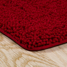  Memory Foam Somerset Homeag Washable Bath Mat 2-feet by 5-feet - Burgundy
