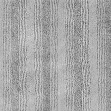 Rug Essence 3 Piece Nylon Washable Bathroom Rug Set Platinum Gray